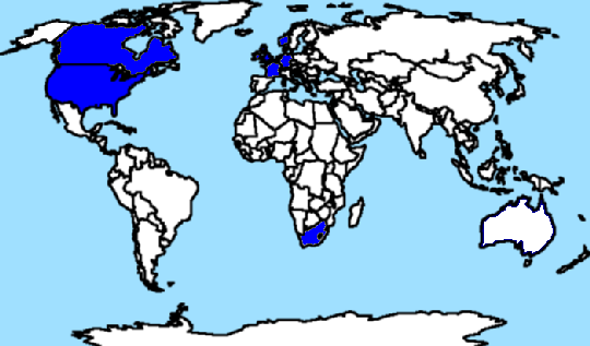 Map of Purchasers